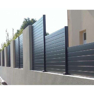 รั้วแผงอะลูมิเ<span class=keywords><strong>น</strong></span>ียมสำหรับสวนกลางแจ้ง ประกอบง่าย ทนลม สำหรับสนามหญ้าด้าน<span class=keywords><strong>หน้า</strong></span>และรั้วบังตา - Product Image 3