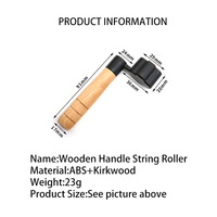 Hot Wholesale Guitar Tools Wooden Handle Non-slip Practical Acoustic Guitar String Winder Musical instrument accessories