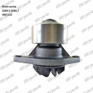 QSB4.5 QSB6.7 pompa acqua 4891252 adatta per parti di riparazione motore Cummins