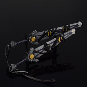 Juego de espada de dos manos de World of Warcraft Armageddon de 22cm, modelo de espada, accesorios de colección de armas de Metal completo, accesorios artesanales - Product Image 3