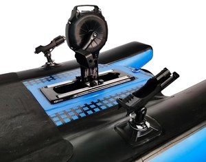 เรือคายัคเป่าลม 8.5 ฟุต แบบ Drop Stitch สำหรับตกปลา พร้อมที่นั่งและระบบขับเคลื่อนแบบมืออาชีพ - Product Image 4