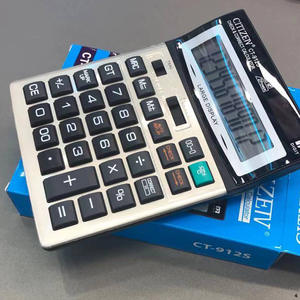 เครื่องคิดเลขพลังงานแสงอาทิตย์ Citizen Ct912s 12 หลัก ตรวจสอบการทำงานที่ถูกต้องสำหรับการใช้งานทางการเงินและธุรกิจ - Product Image 4