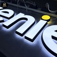 Letrero LED 3D Personalizado con Retroiluminación para Bodas y Bares, Resistente a la Intemperie, Fácil Instalación en Pared, Opciones Multicolor