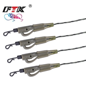 Vente en gros FTK 4pcs 81cm Accessoires de pêche à la <span class=keywords><strong>carpe</strong></span> Terminal de pêche à la <span class=keywords><strong>carpe</strong></span> <span class=keywords><strong>Clip</strong></span> de <span class=keywords><strong>plomb</strong></span> en plastique Accessoires de pêche à la <span class=keywords><strong>carpe</strong></span> - Product Image 3