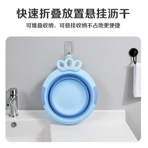 Lavabo para bebé de gran capacidad, 5000 ml, plegable, portátil, para limpieza y cuidado diario de bebés - Product Image 6