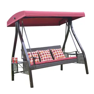 3 Seater Stand Children Kids Swing Canopy Hammock Outdoor Patio Swing Chair Bed for Sale