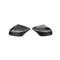 Coques de rétroviseurs en fibre de carbone sèche à coller pour Chevrolet Corvette C8 2020-2021