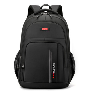 Laptop <b>Backpack</b> For Men Business Travel Waterproof With Laptop Compartment Solid Color Shoulder <b>Straps</b> Spring 2024 - Product Image 4