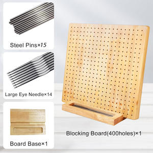 Kits de Crochet, Tabla de Bloqueo de 11 Pulgadas para Crochet, Tabla de Bloqueo para Principiantes - Ideal para Bloquear Cuadrados de Abuela - Product Image 2