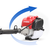 Outil de jardinage Haute qualité à essence Manuel Hoe Hand Push Brush Cutter Grass Trimmer CG380