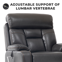 Fauteuil releveur électrique à trois moteurs OKIN avec soutien lombaire réglable, fauteuil inclinable électrique pour personnes âgées, entrepôt américain