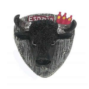 Imán de resina 3D Bull Espana para nevera, decoración para el hogar y la cocina, imán para nevera personalizado de <span class=keywords><strong>España</strong></span>/ - Product Image 1