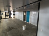 Conteneur d'habitation, hôtel, bureau, salle familiale, toilettes en panneaux sandwich d'acier préfabriqués extensibles et personnalisables de 40 et 20 pieds, certifié CE