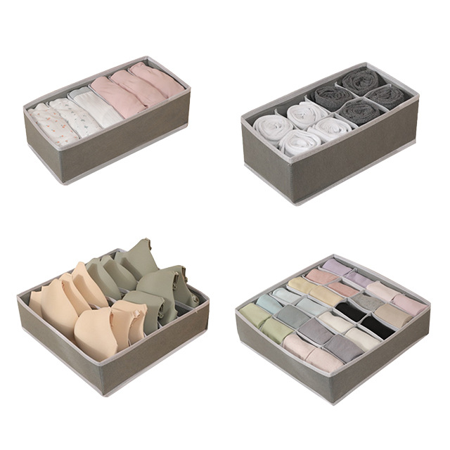 Ensemble de rangement gris quatre pièces