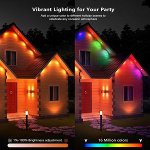 Outdoor Christmas <strong>RGB</strong> <strong>LED</strong> <strong>Pixel</strong> Lights DC24V IP67 Waterproof Permanent Holiday Lighting for Architectural Decoration - Product Image 3
