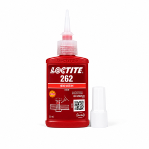 <span class=keywords><strong>LOCTITE</strong></span> 262 <span class=keywords><strong>Rojo</strong></span> Original, Fijador de <span class=keywords><strong>Roscas</strong></span> de Alta Resistencia, Adhesivo Anaeróbico <span class=keywords><strong>para</strong></span> Pernos Grandes, Tornillos y Fijaciones Metálicas, 50 ml - Product Image 5