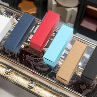 Boîtes d'emballage personnalisées en gros, écologiques, avec pelliculage mat pour maquillage : eye-liner, brillant à lèvres, huile à lèvres, rouge à lèvres et crème pour le visage