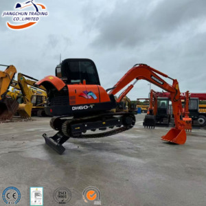 Mini-excavatrice Doosan DH60 d'occasion 6 TONNES Solution rentable pour les entreprises de location Entreprises de paysagisme Engrenage de boîte de vitesses Pompe à engrenages - Product Image 1