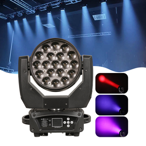 4 En 1 19*15W LED Dj etapa arandela de pared luces Bee Eye estroboscópico cabeza móvil club sistema de iluminación zoom Luz de lavado - Product Image 1