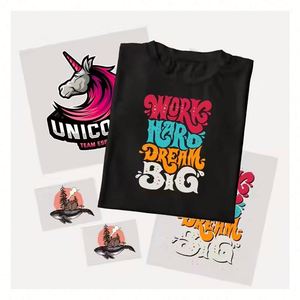 Heat Press Cute Christmas Kids Clothes UV DTF Print t Shirt Heat Transfer Fabric Dtf Transfers Designs - Product Image 5