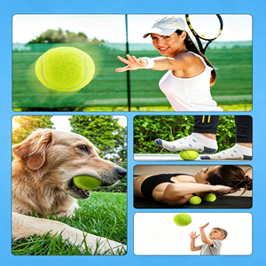 Durable <b>Dog</b> <b>Balls</b> Tough Felt Chew Proof Puncture Resistant Long Throw <b>Dog</b> Tennis <b>Balls</b> Heavy Duty Pack Championship Grade - Product Image 6