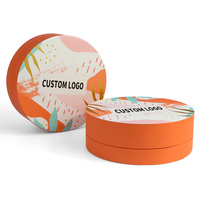 Boîte ronde en carton écologique pour chocolats, macarons, gâteaux, tube en papier biodégradable pour emballage cadeau de boulangerie