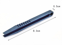 Mini pince à épiler TC4 légère et compacte en alliage de titane EDC pour l'extérieur Pince à épiler 5 couleurs pour usinage CNC de qualité industrielle Pince à épiler 5 couleurs