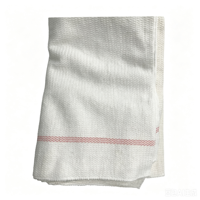 Chiffon de nettoyage de sol en mélange coton-polyester 50x70cm 220gsm pour balai plat |   Tampon lavable et réutilisable pour carrelage et marbre