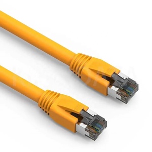 Câble Internet Cablecat8 1m Cuivre <span class=keywords><strong>Ethernet</strong></span> Patch Cord Cat8 Câble FTP <span class=keywords><strong>75m</strong></span> Câble de Rede Prix - Product Image 1