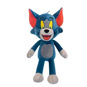 Tom und Jerry Plüsch-Spielzeug Cartoon Movie Cat Tuffy Nibbles Maus Plushies gefüllte Tiere Seifen Action-Figur Studio Puppenspielzeug