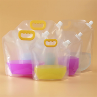Industriële fruitsap pouch met gravureprint, waterverpakking PE zak voor voedselgebruik, buitenwaterzak