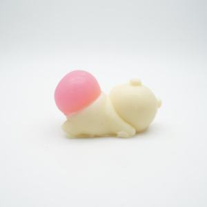 Мыло ручной работы «Пиппи Пиг» (желто-розовое), очаровательное, антибактериальное, для дома и к школе - Product Image 3