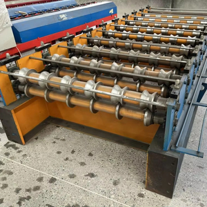 Roof Tile <strong>Floor</strong>/ Wall Use Steel Material Essential Gear Pump Roller High Quality Wholesale Corrugated <strong>Sheet</strong> <strong>Roll</strong> <strong>Forming</strong> <strong>Machine</strong> - Product Image 4