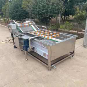 Máquina Automática de Lavado por Burbujas con Diseño de Impacto de Agua y Burbujas de Alta Presión para Talleres de Procesamiento de Alimentos - Product Image 4