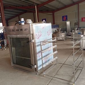 Ahumador Comercial Automático de 100 kg para Ahumar <span class=keywords><strong>Trucha</strong></span> - Product Image 1