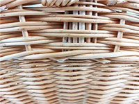 YULIN JIAFU 2024 bois de chauffage porte-bûches en osier naturel écorcé panier en bois d'osier disponible en deux tailles