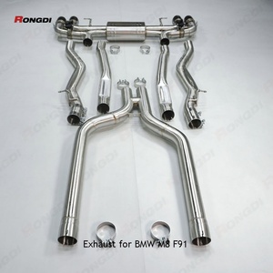 Sistema de Escape Catback de Alta Versatilidad en Acero Inoxidable SUS304 para BMW M8 F91 2019+ S63 4.4T, Mejora para Vehículos con Tecnología de Escape Superior - Product Image 4