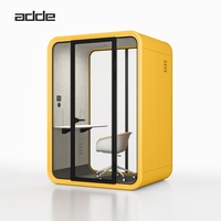 Cabine de réunion moderne pour bureau intérieur, cabine téléphonique modulaire pour coworking, cabine insonorisée acoustique silencieuse