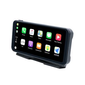 Nuevo reproductor multimedia todo en uno Caplay Android Auto con DVR 4K LCD con cámara GPS Grabación en bucle FMT TF 128GB Coche portátil - Product Image 1