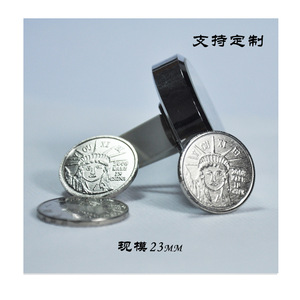 25mm Patung Liberty koin logam cap terukir Token untuk ruang permainan Inggris penjualan pabrik - Product Image 6