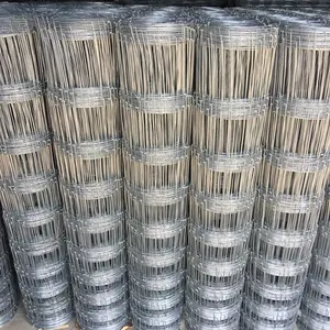 China Wholesale Cheap Horse Fence Powder Coated Cattle Fence Animals Farm Field Fence High For Free Sample
