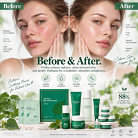 Cosmétiques coréens, usine de beauté, produits de soin de la peau OEM, sérum pour le visage, masque facial anti-âge, crème, ensemble de soin de la peau au collagène d'escargot