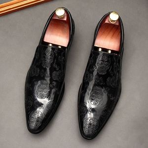Zapatos de Hombre de Alta Calidad, Transpirables, Impermeables, Estilo Británico Informal, para Oficina, Bodas, Negocios y Ocasiones Formales - Product Image 1