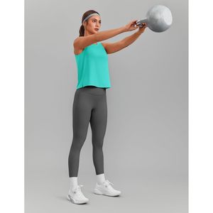 Camisetas sin mangas transpirables para mujer, de seda fría, estilo crop top, para gimnasio, correr, tenis, yoga - Product Image 3