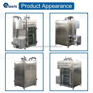 Poisson fumoir commerce <span class=keywords><strong>pas</strong></span> <span class=keywords><strong>cher</strong></span> poisson-chat petit entièrement automatique fumeur viande Machine à fumée four à fumée four machines de traitement de la viande - Product Image 6