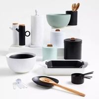 Offre Spéciale – Ensemble de Bouteilles en Céramique Blanches/Noires pour Huile d'Olive, Idéal Hôtels et Restaurants
