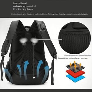 Mochila Personalizada con Logotipo, Mochila de Lona para Negocios, Mochila Inteligente para Computadora, Mochila Personalizada Impermeable, Mochila de Viaje para Laptop - Product Image 5