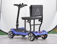 Scooter électrique pliable ultra léger de 17 kg, avions pour personnes âgées, vente en gros, scooter électrique portable à 4 roues pour personnes âgées