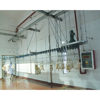 Équipement de ligne d'abattage personnalisable en usine pour poulets, pigeons, cailles, oies, lapins, oiseaux et canards