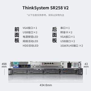 Servidor de rack Lenovos 1U WR3118G2/SR258V2/V3/<span class=keywords><strong>SR530</strong></span>/SR570/SR630V2/V3 - Product Image 6